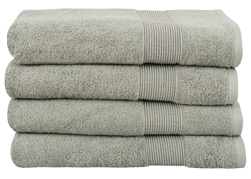 Organic bath towel - 70x140 cm - 100% GOTS-certified cotton - Green bath towel from Premium By Borg