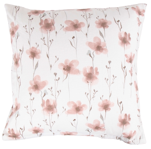 Pillowcase 60x63 cm - Flower Rose - 100% cotton flannel - By Night pillowcase