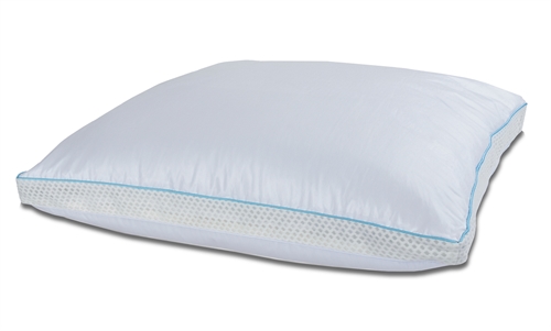 Pillow - 60x63 cm - Outlast space technology - Cooling combination pillow - Cool Zone Temperature Control