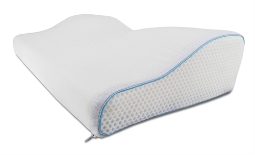 Temperature-regulating ergonomic pillow - Memory foam pillow - Outlast space technology