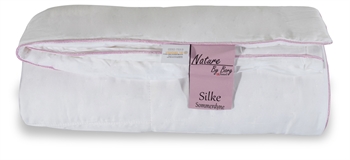 Summer silk duvet 140x200 cm - Summer duvet filled with 100% Mulberry silk - Nature By Borg duvet