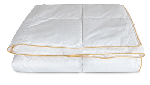 Summer duvet with 100% goose down - 140x200cm - Goose down duvet - Borg Living light and cool summer duvet