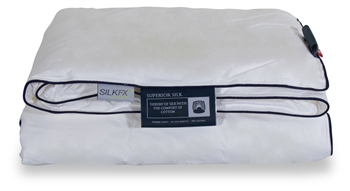 Silk duvet 140x220 cm - All-season duvet - Nordic Comfort duvet with long-fibre mulberry silk