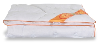 Organic baby summer duvet with muscovy down - 70x100cm - Feng Shui baby duvet