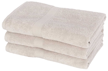 Bath towel - 70x140 cm - Diamond - Light grey - 100% Cotton - Soft bath towels from Egeria