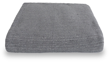 Bedspread - 140X220 cm - Grey bedspread for single bed - Nordstrand Home