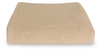 Bedspread 240x260 cm - Beige bedspread for double bed - Nordstrand Home