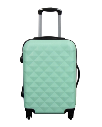 Cabin suitcase - Hard-shell lightweight suitcase - Small size - Diamond turquoise