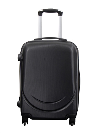 Cabin suitcase - Hard-shell lightweight suitcase - Size small - Classic black