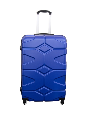 Large suitcase - Military Blue - Hard-shell suitcase - Smart travel suitcase