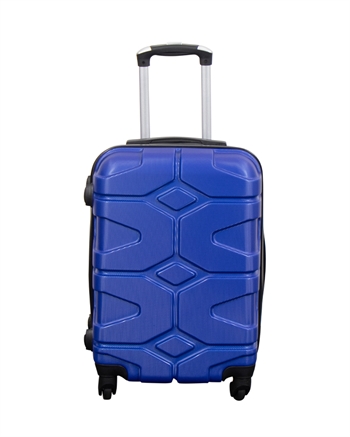 Cabin suitcase - Hard-shell lightweight suitcase - Small size - Military Blue