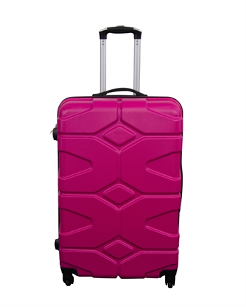 Large suitcase - Military Pink - Hard-shell suitcase - Smart travel suitcase