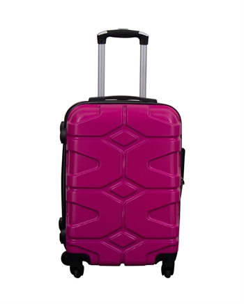 Cabin suitcase - Hard-shell lightweight suitcase - Small size - Military Pink