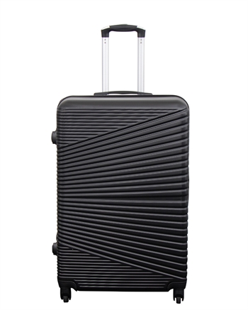 Large suitcase - Nordic black - Hard-shell suitcase - Smart travel suitcase