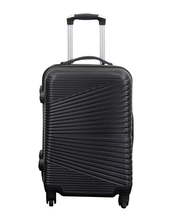 Cabin suitcase - Hard-shell lightweight suitcase - Small size - Nordic black