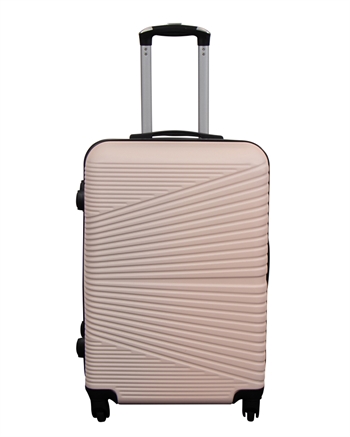 Suitcase offer - Hard-shell - Size Medium - Nordic nude - Smart travel suitcase