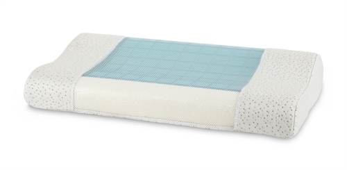 Ergonomic pillow - Cooling health pillow - 50x30x6/10 cm - Borg Living