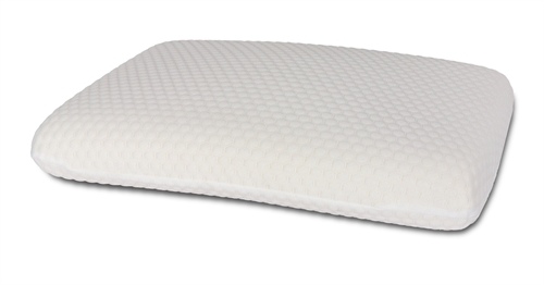 Memory foam pillow - Pressure-relieving neck cushion providing comfort and support