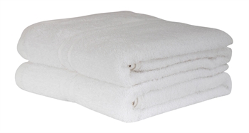 Towel - 50x90 cm - White - 100% Cotton towel - Extra soft