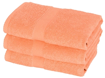 Towels - 50x100 cm - Diamond - Orange - 100% Cotton - Soft towels from Egeria