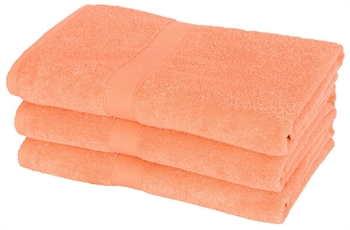 Orange bath towels - 70x140 cm - Orange - 100% Cotton - Luxurious bath towels by Egeria