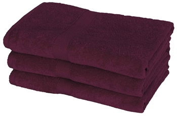 Bath towel - 70x140 cm - Diamond - Purple - 100% Cotton - Soft towels from Egeria