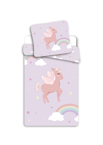 Unicorn bedding - 140x200 cm - Children\'s bedding with a charming unicorn - 100% cotton bed set