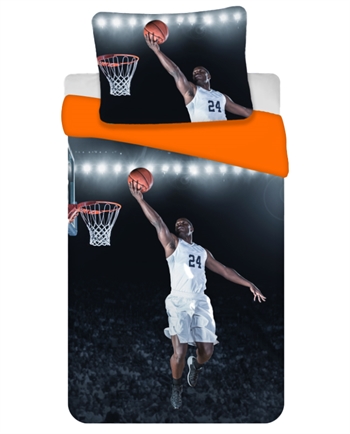 Children\'s bedding - 140x200 cm - Basketball design - 100% cotton bed set