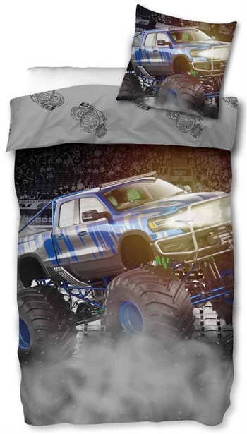 Junior bedding - 100x140 cm - Monster Truck - 100% cotton - Children\'s bedding