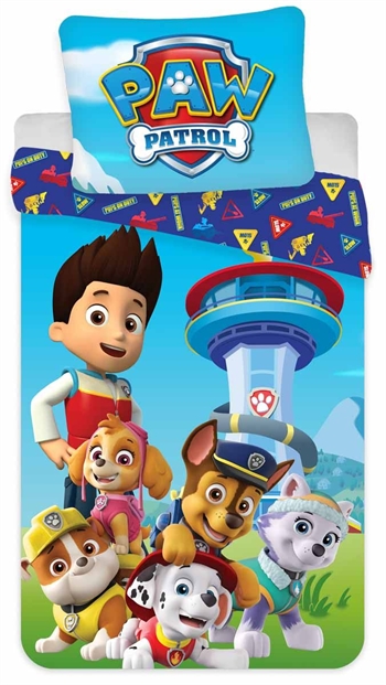 Paw Patrol Bedding - Junior set 100x140 cm - 2-in-1 - 100% cotton