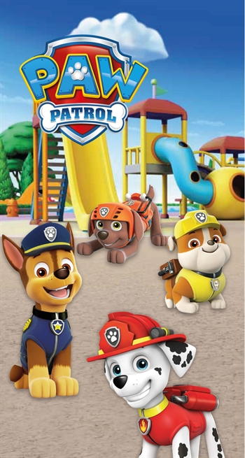 Bath towel - 70x140 cm - Paw Patrol - Ready to Play - 100% Cotton