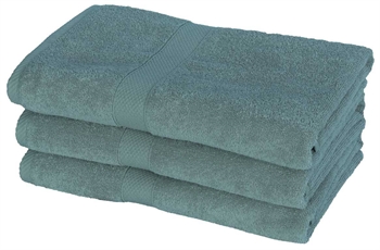 Bath towel - 70x140 cm - Diamond - Petrol - 100% Cotton - Soft bath towels from Egeria