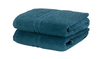 Guest towel - 30x50 cm - Blue - 100% Cotton towel - Extra soft