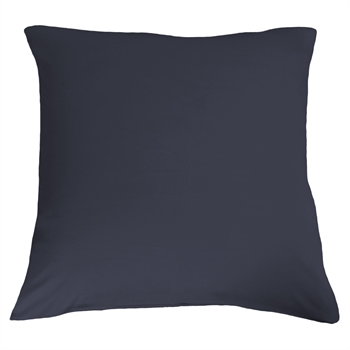 Bamboo Pillowcase - 60x63 cm - 100% Natural Bamboo - Nature By Borg - Dark Blue Satin Woven Pillowcase