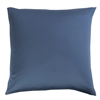 Bamboo pillowcase - 60x63 cm - 100% Natural bamboo - Nature by Borg - Blue satin weave pillowcase