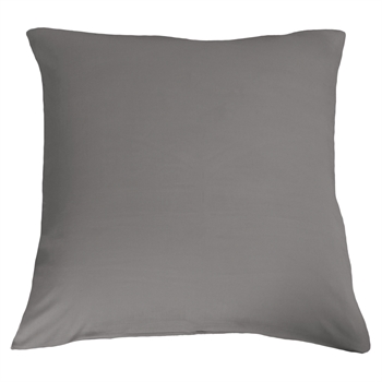 Bamboo pillowcase - 60x63 cm - 100% Natural bamboo - Nature by Borg - Grey satin weave pillowcase