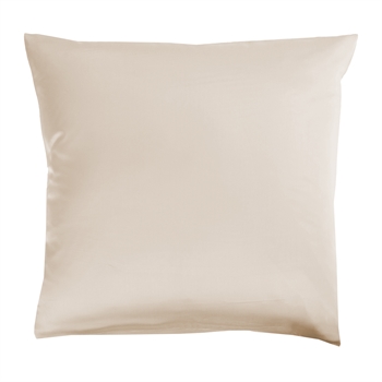 Bamboo pillowcase - 60x63 cm - 100% Natural bamboo - Nature by Borg - Beige satin woven pillowcase