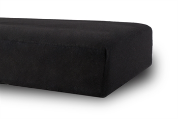 Stretch fitted sheet 70x140 cm - Black - 100% cotton jersey sheet - fitted sheet for junior mattress