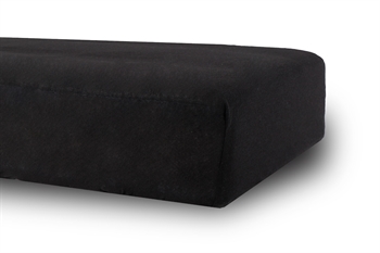 Stretch fitted sheet 60x120 cm - Black - Cotton fitted sheet for baby mattress