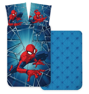 Spider-Man bedding 140x200  cm - Reversible cover with two designs - 100% cotton