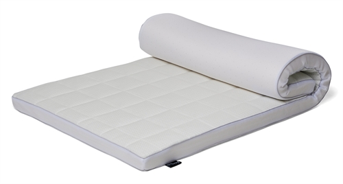 Natural latex mattress topper - 70x200 cm - 7 cm high - 100% Talalay natural latex - Nature by Borg