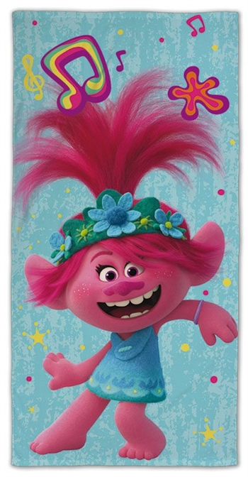 Bath towel - Trolls Poppy - 70x140 cm - 100% Cotton