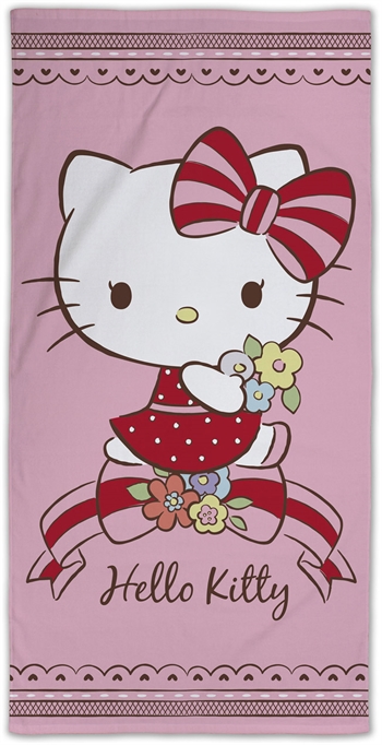 Hello Kitty bath towel - 70x140 cm - 100% Cotton