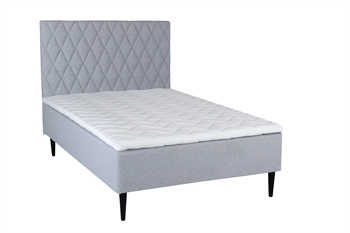 Box mattress 120x200 cm - Prestige - 2 comfort layers - Including mattress topper and legs - Provides superior support