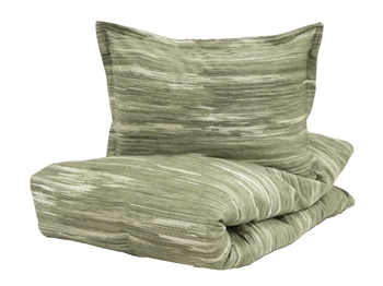 Turiform bedding - 140x200 cm - Yara Green - 100% cotton satin bedding set - Patterned bedding  