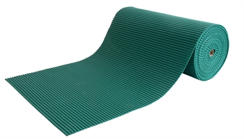 Non-slip bath mat - Sold by the metre - Green - 65 cm wide - Versatile mat for wet areas