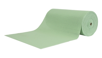 Non-slip bath mat - By metre - Solid colour green - 65 cm wide - Multifunctional mat for wet rooms