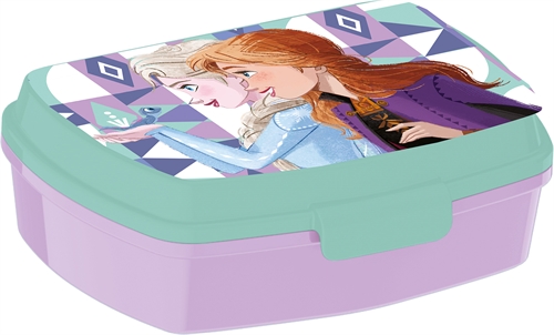 Frozen lunch box - Lunch box with 1 compartment for children - Anna and Elsa