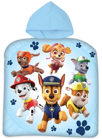 Towelling poncho - Children\'s towel - Paw Patrol - 50x100 cm - 100% Cotton