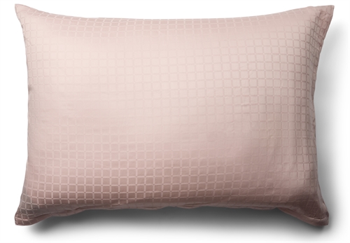 Luxury pillowcase - 70x100 cm - 100% Cotton satin - Daisy rose - By Night jacquard woven large pillowcase